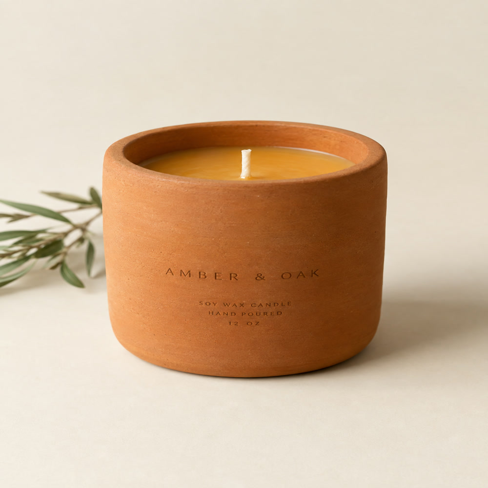 Terracotta Soy Candle